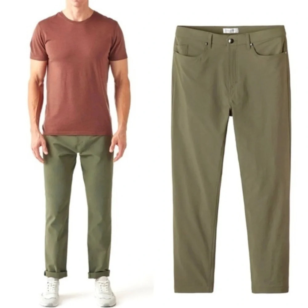 NWOT Olivers Apparel Passage Pants Olive Green Size 29